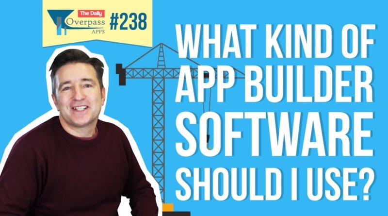 Should you use an app builder software ?