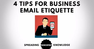 4 Tips for Business Email Etiquette