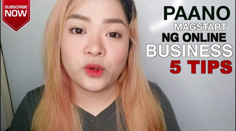 5 TIPS - STARTING A BUSINESS ONLINE | Vanessa Tinitigan | thepurpektionshop