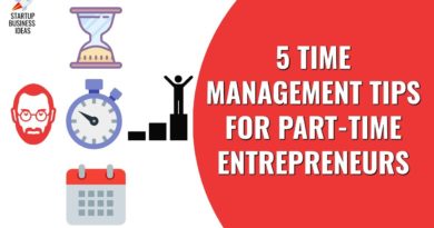 5 Time Management Tips for Part Time Entrepreneurs | Startup Business Ideas