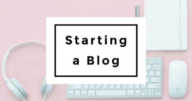 STARTING A BLOG | BLOGGING 101