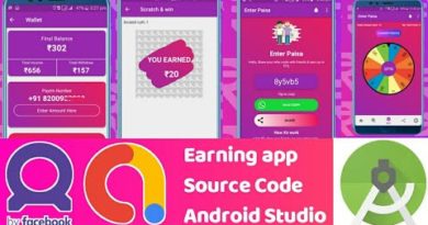 Android Studio Earning App Source code Admob + Facebook Audience Network ads