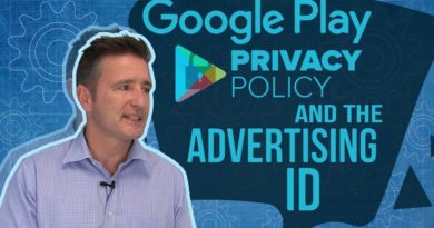 Google Play Privacy Policy and the Advertising ID