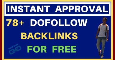 Instant approval blog commenting sites list | Instant approval dofollow backlinks For Free