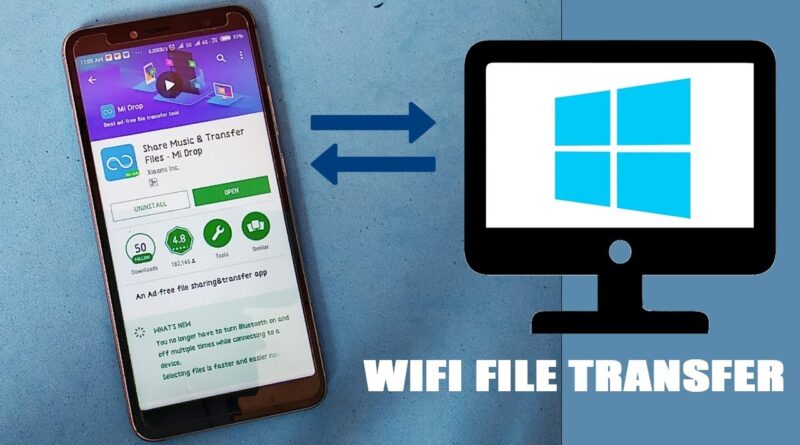 Find out how to Share Information From Android to PC Wi-fi Switch - 2018 🚀 1