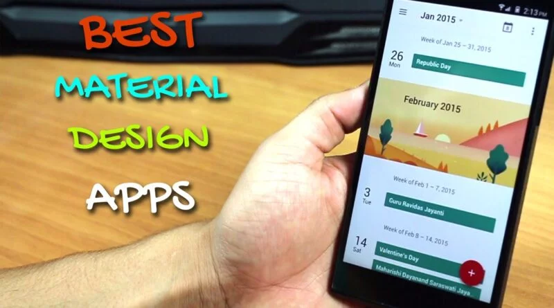 Top 10 Android Material Design Apps