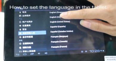 How to Change Chinese Language to English - Android Tablet PC from China