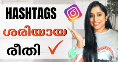 INSTAGRAM HASHTAG SECRETS AND TIPS  explained in Malayalam | IG GROWTH Dos and Don’ts # working