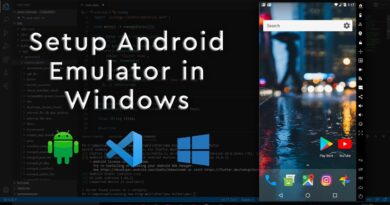 Setup Android Emulator On Windows For Visual Studio Code