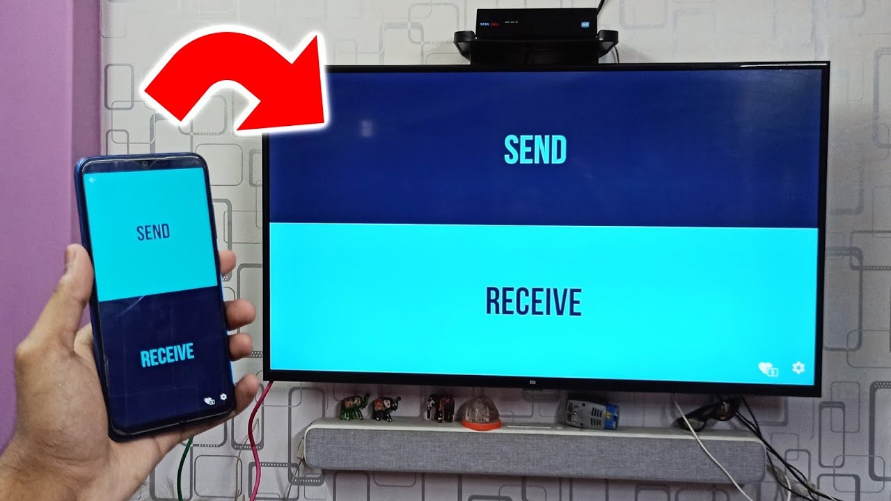 How To Send Files To Android TV Share Transfer Files From Android 