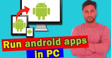 Run android apps in Computer - how to run android apps on windows 7/10/8.1 - pc/laptop/computer