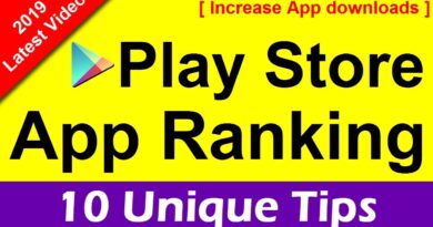 How to Rank Your Android App in Play Store ? | 10 tips for increase App downloads | ASO 2019