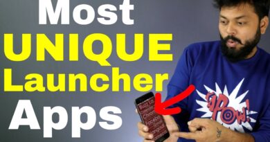 TOP 4 MOST UNIQUE ANDROID LAUNCHER APPS |You Should Try Right Now